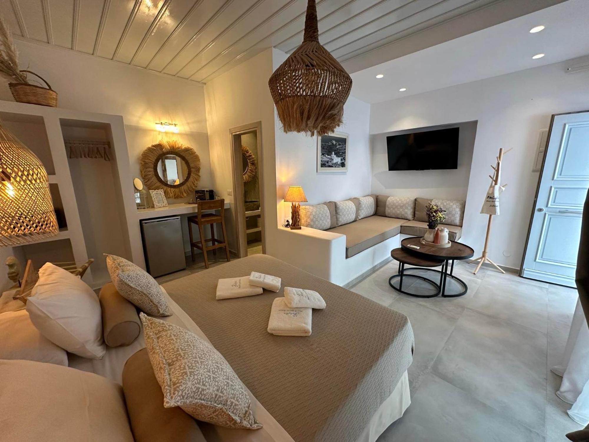 Kohylia Beach Guest House Platis Gialos  Bagian luar foto