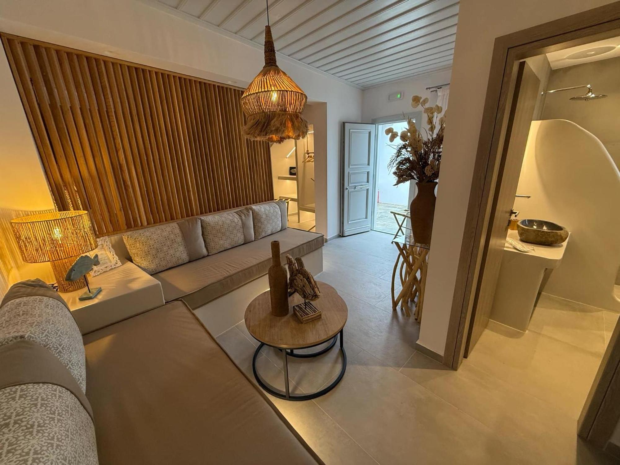 Kohylia Beach Guest House Platis Gialos  Bagian luar foto
