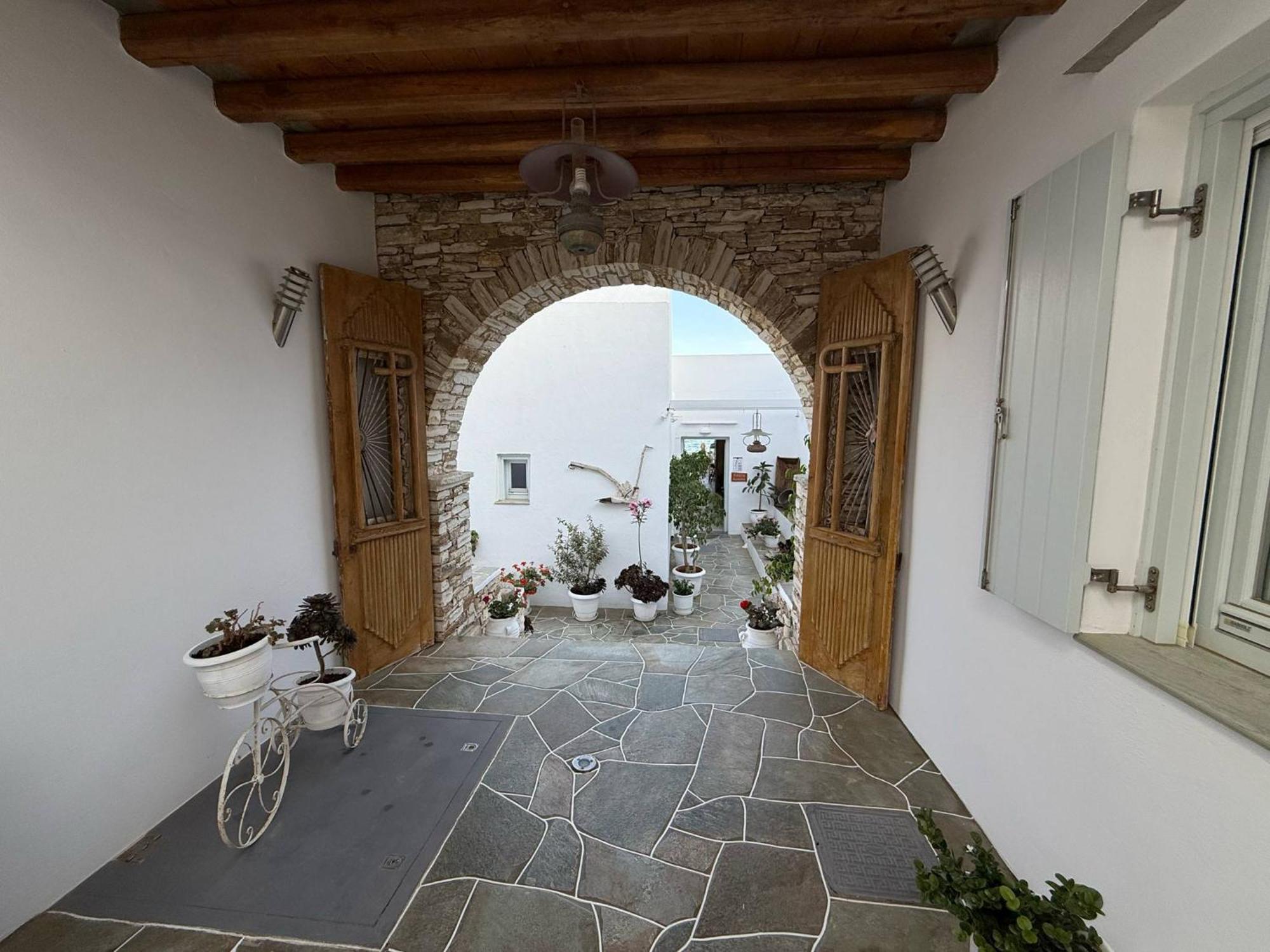 Kohylia Beach Guest House Platis Gialos  Bagian luar foto